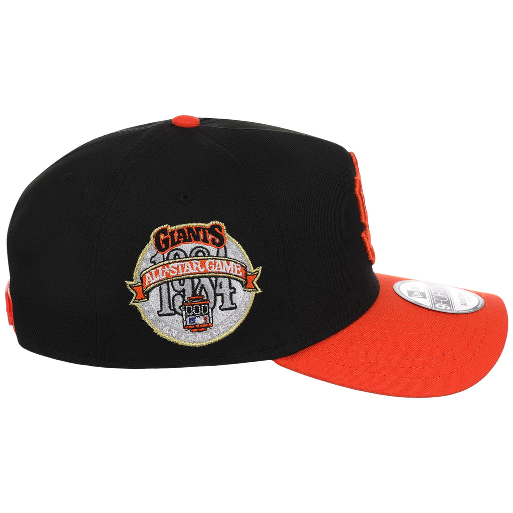 San Francisco Giants MLB Flipmode 2.0 New Era 9FORTY A-Frame (Black/Orange/Gray)