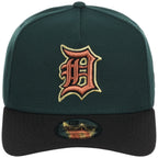 Detroit Tigers MLB Dark Green x Black FASHION CORE New Era 9FORTY A-Frame