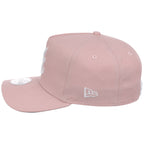 Atlanta Braves Women's New Era 9FORTY Pink A-Frame
