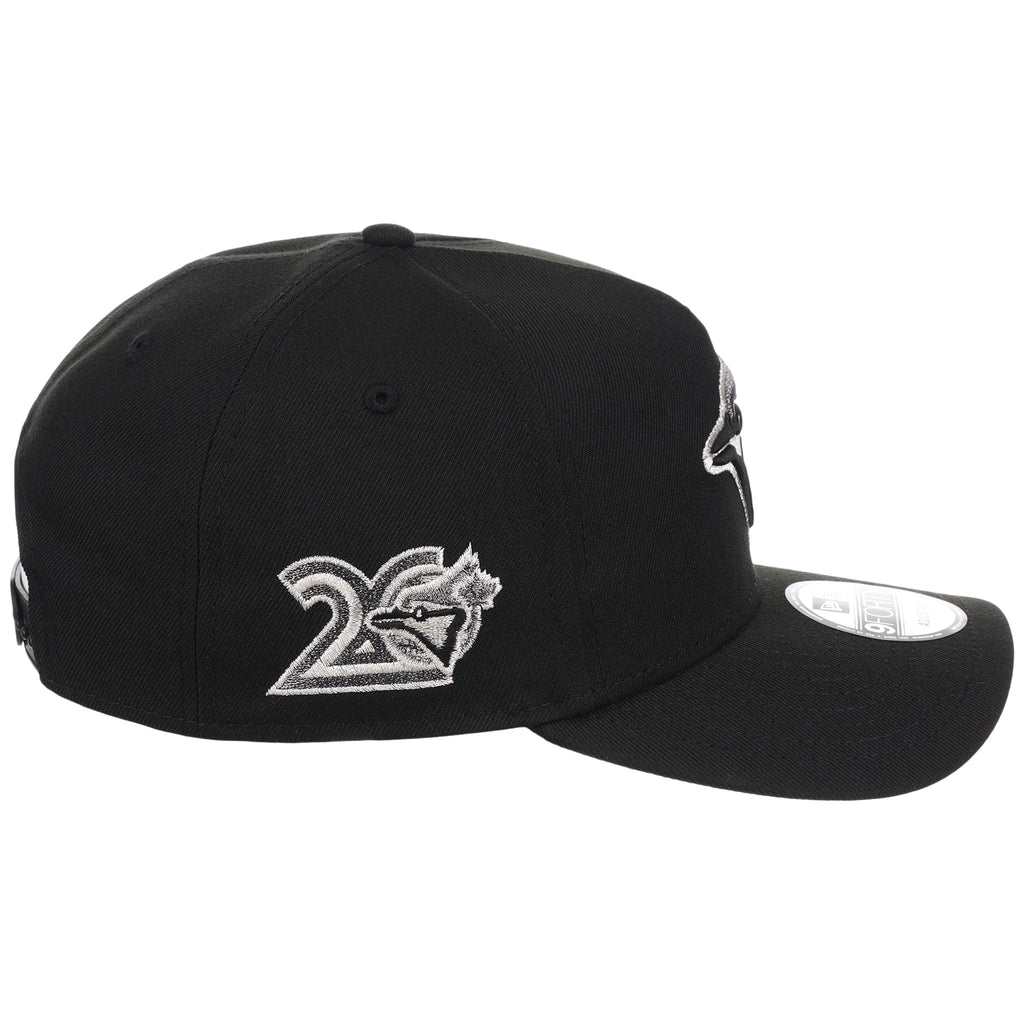 Toronto Blue Jays MLB Liquid Titanium New Era 9FORTY A-Frame