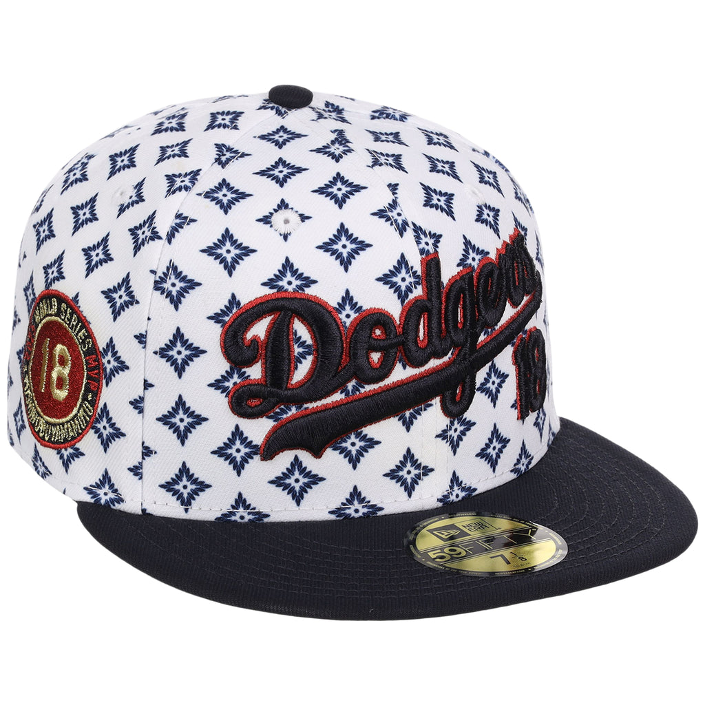 Los Angeles Dodgers Pacific Canvas New Era 59FIFTY (Multi/Dark Royal)