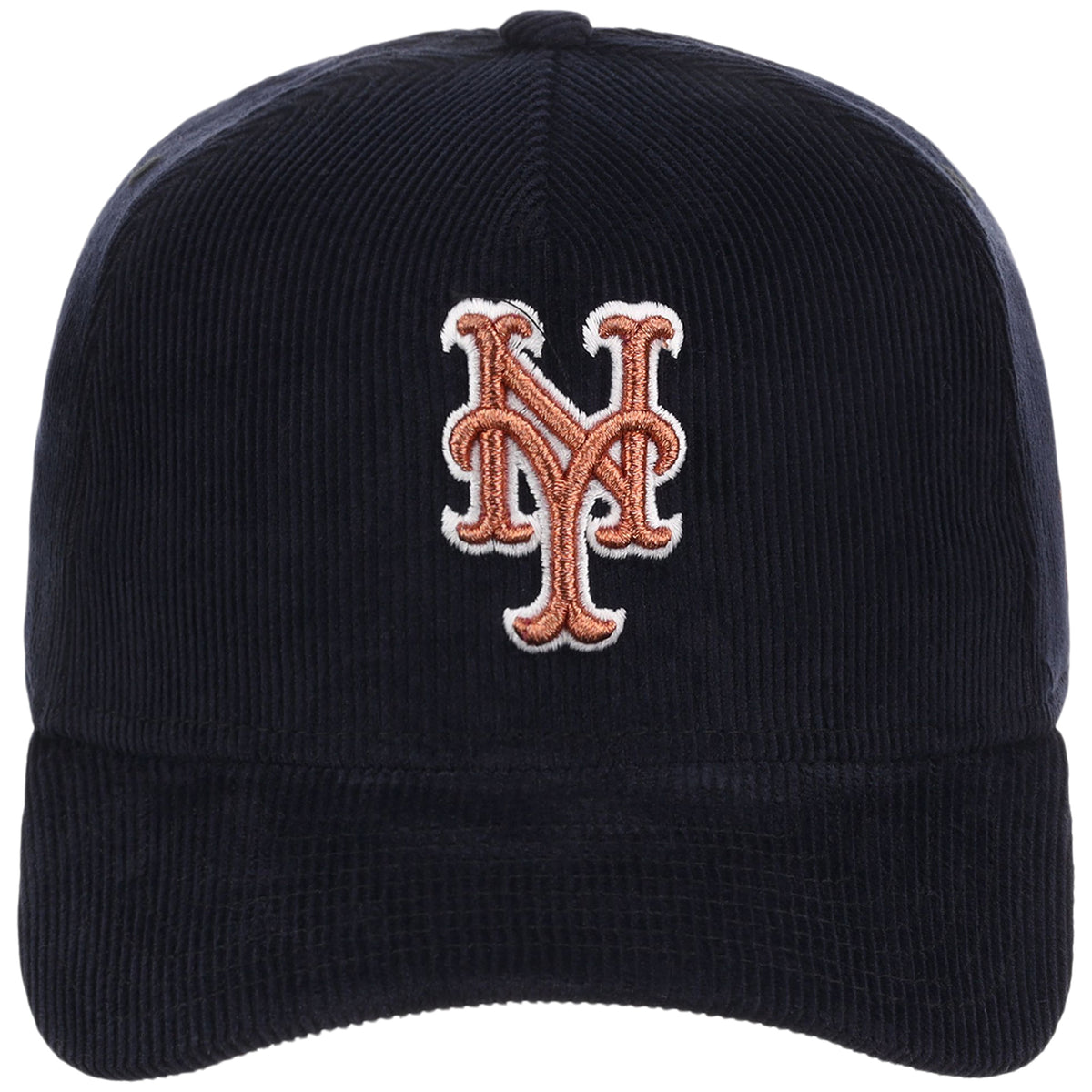 New York Mets MLB Navy Cord FASHION CORE New Era 9FORTY A-Frame