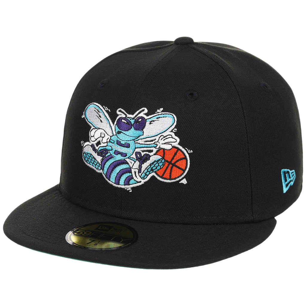 Charlotte Hornets NBA Black Dome New Era 59FIFTY
