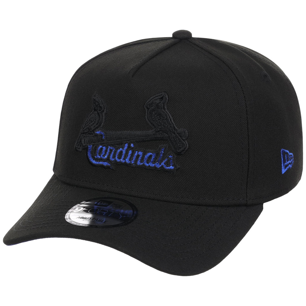St. Louis Cardinals MLB Black x Royal FASHION CORE New Era 9FORTY A-Frame