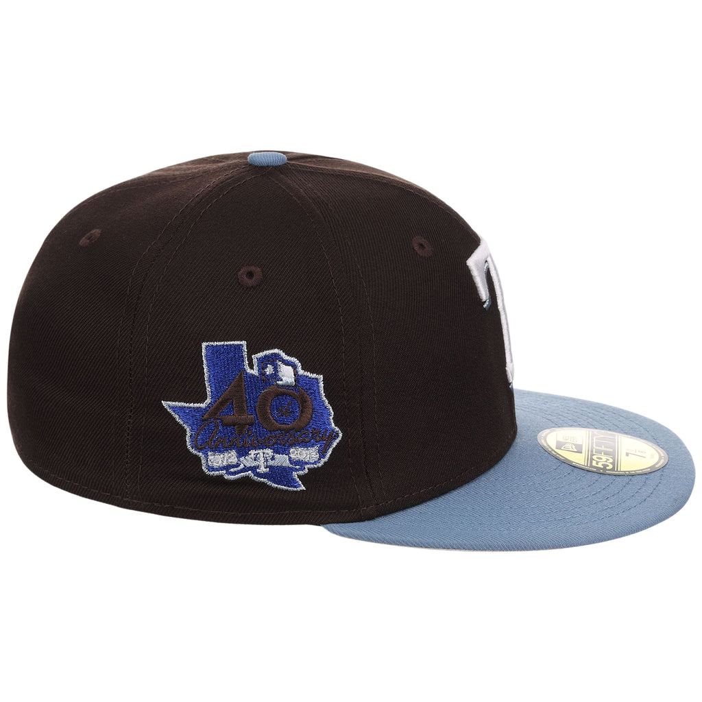Texas Rangers MLB Driftwood Fade New Era 59FIFTY