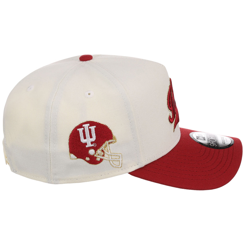 Indiana Hoosiers IU Champ Pack New Era 59FIFTY (Chrome/Red)