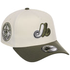 Montreal Expos MLB Chrome Olive New Era 9FORTY