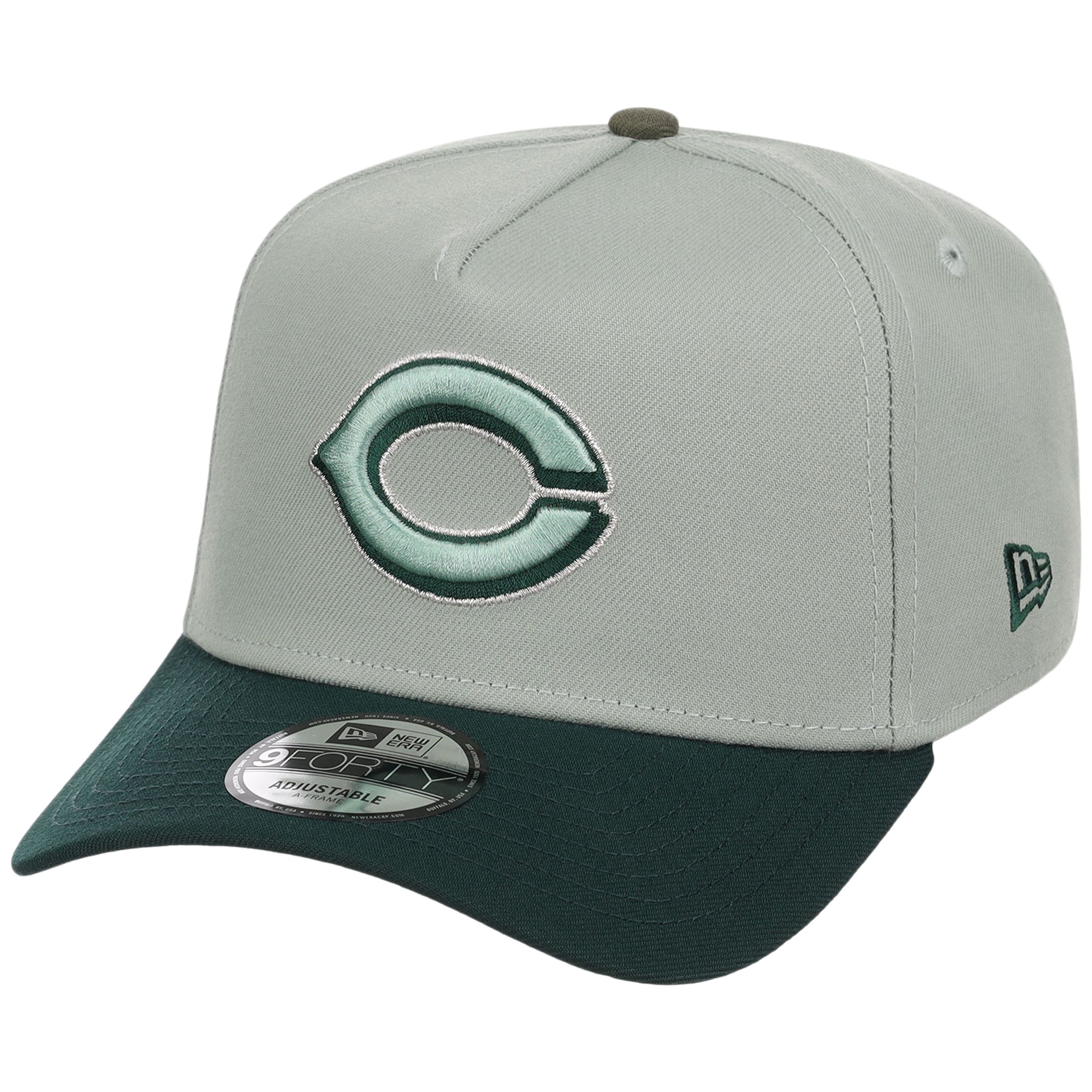 Cincinnati Reds MLB Everest x Dark Green FASHION CORE New Era 9FORTY A-Frame