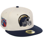 Los Angeles Chargers NFL Chrome OTC New Era 59FIFTY