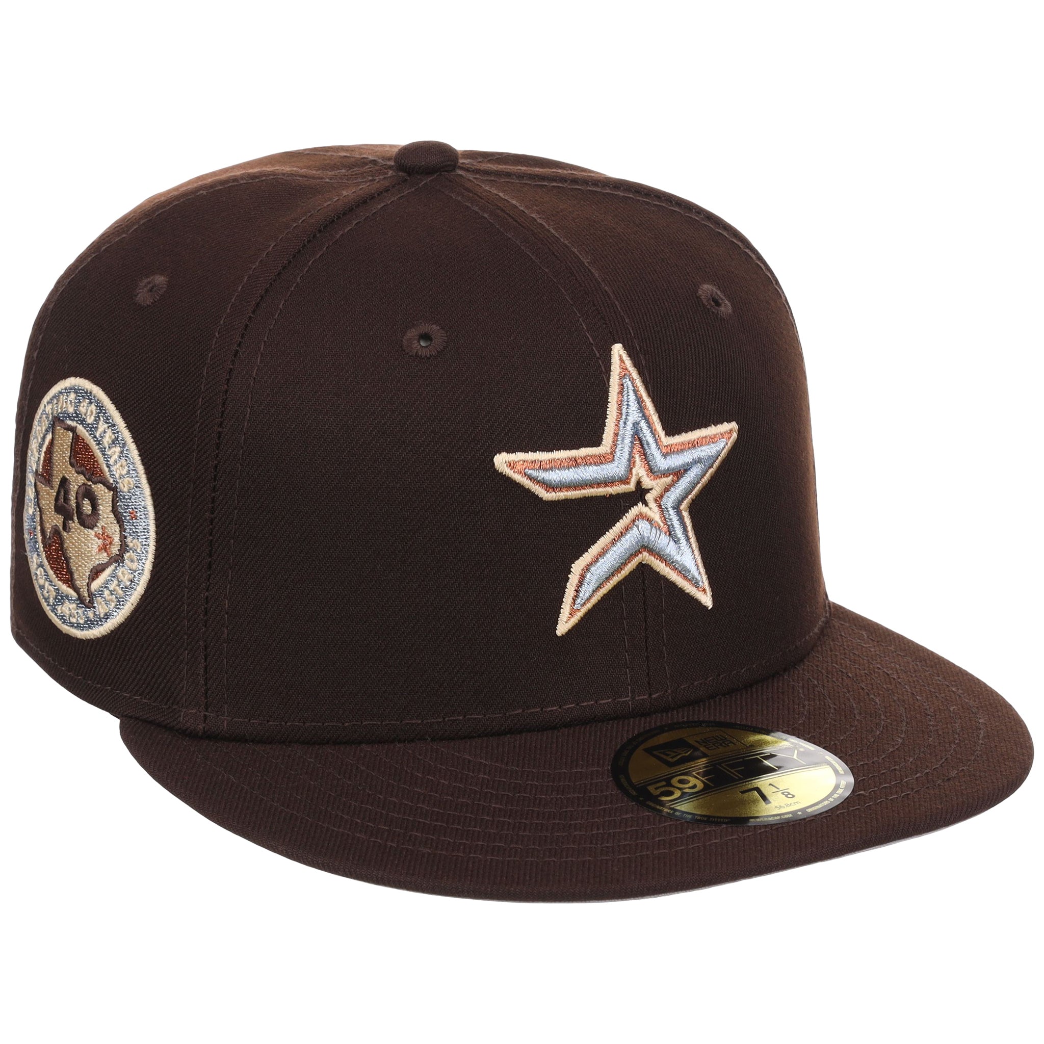 Houston Astros MLB Frosted Bark New Era 59FIFTY