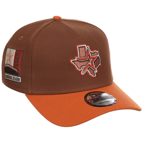 Houston Astros MLB Copper Harvest New Era 9FORTY A-Frame