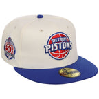 Detroit Pistons NBA Chrome OTC New Era 59FIFTY (Chrome/Royal)