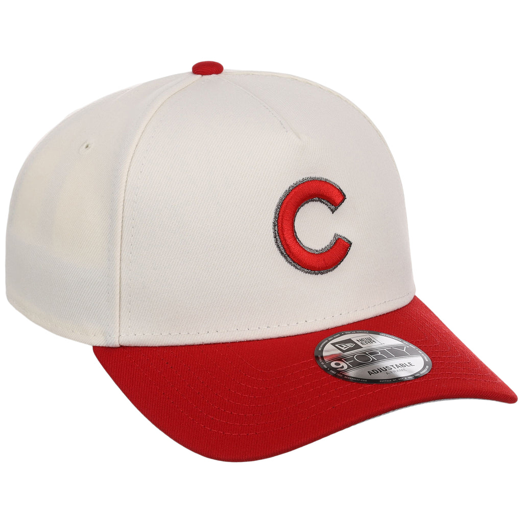 Chicago Cubs MLB Chrome x Red FASHION CORE New Era 9FORTY A-Frame