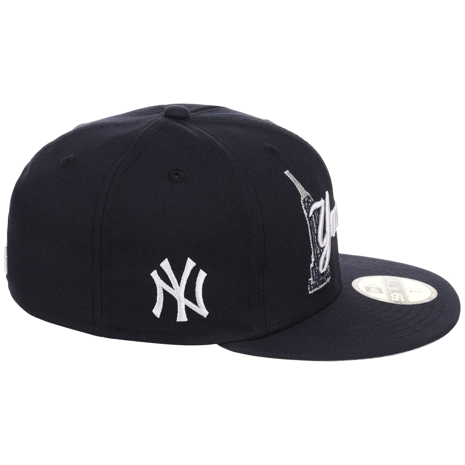 New York Yankees Empire Script New Era 59FIFTY – LidsHatDrop