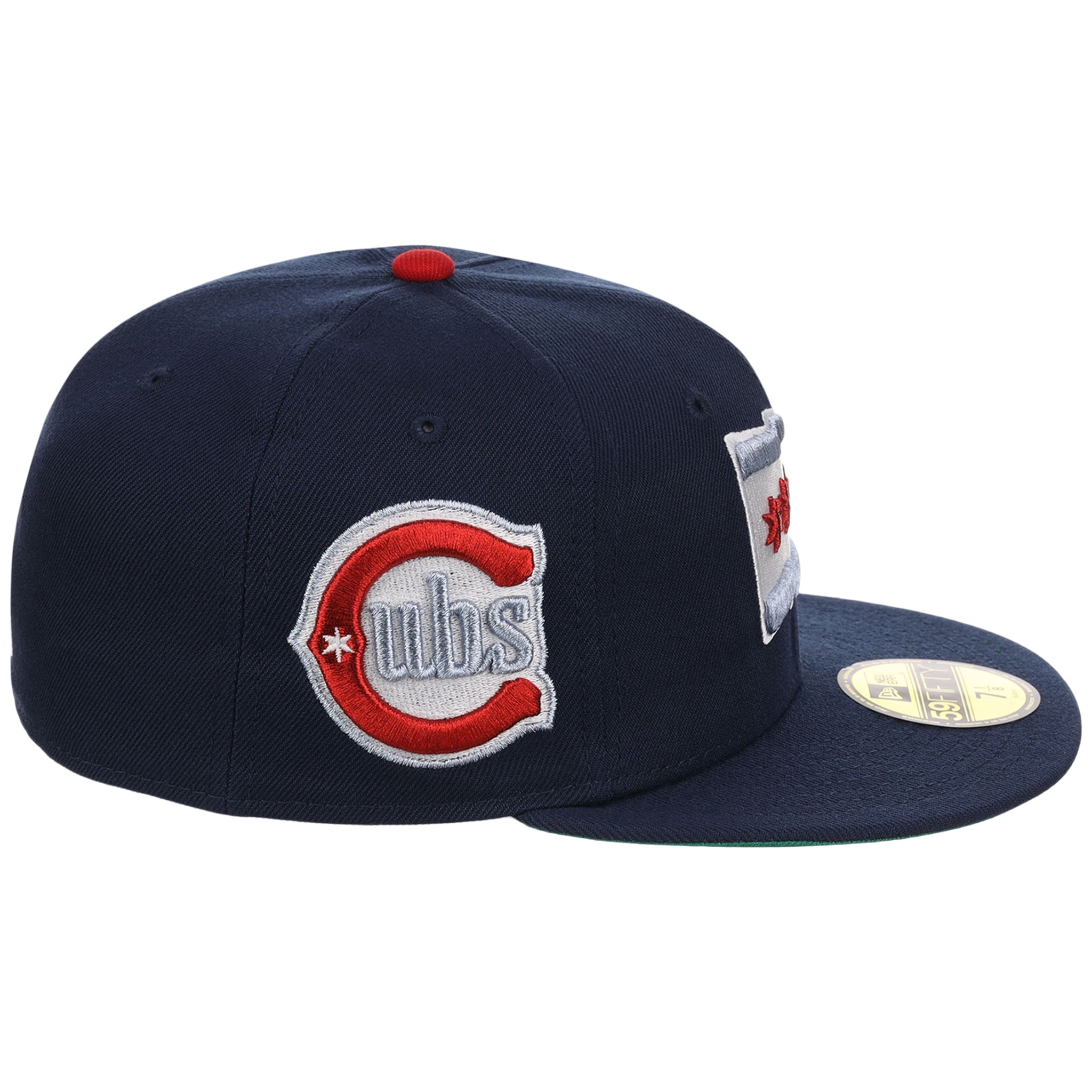 Chicago Cubs Northside Chicago Crown the City New Era 59FIFTY (Navy/Navy)