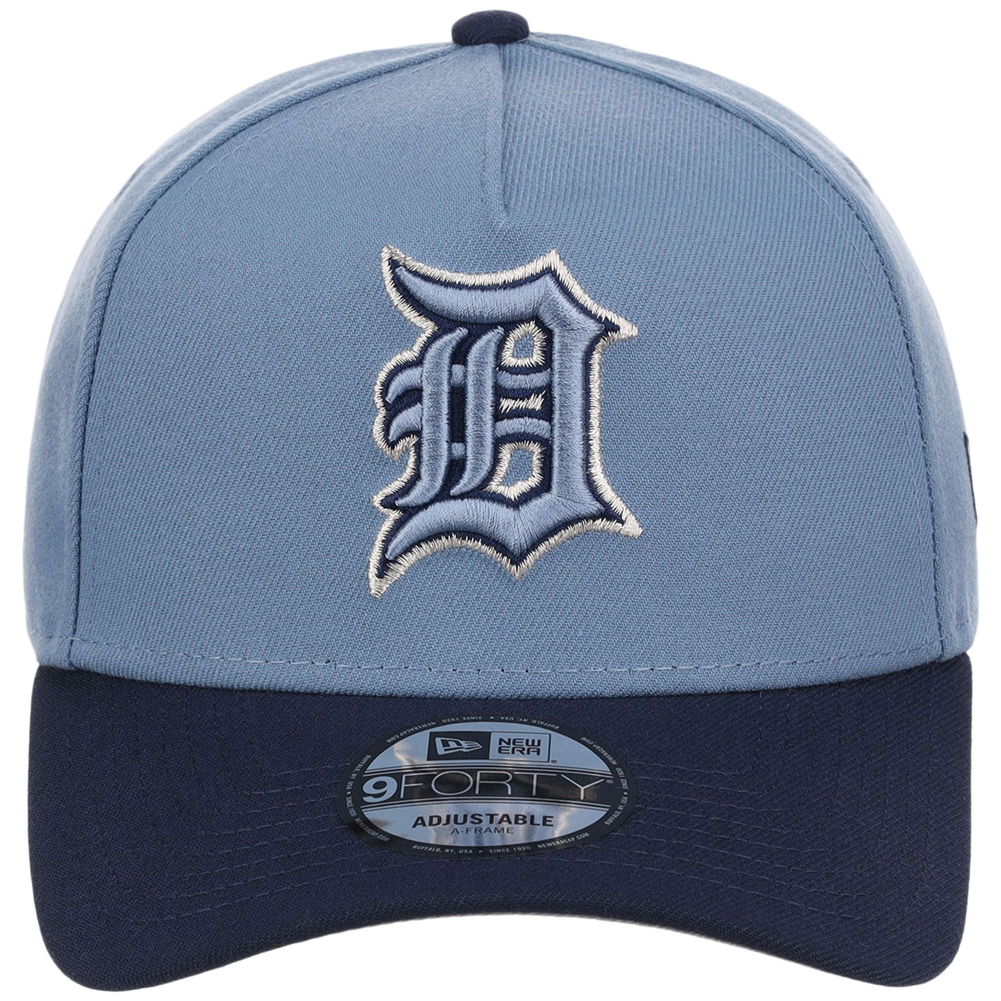 Detroit Tigers MLB Faded Blue x Navy FASHION CORE New Era 9FORTY A-Frame
