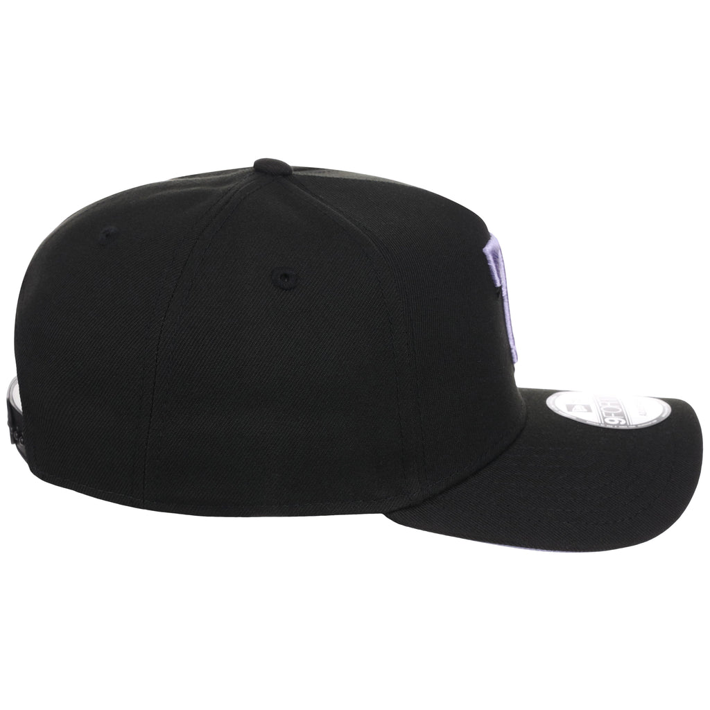 Texas Rangers MLB Black x Lavender FASHION CORE New Era 9FORTY A-Frame