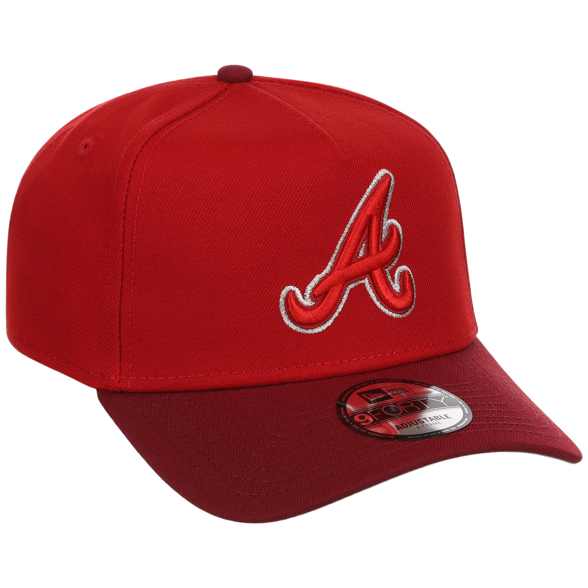 Atlanta Braves MLB Red x Cardinal FASHION CORE New Era 9FORTY A-Frame