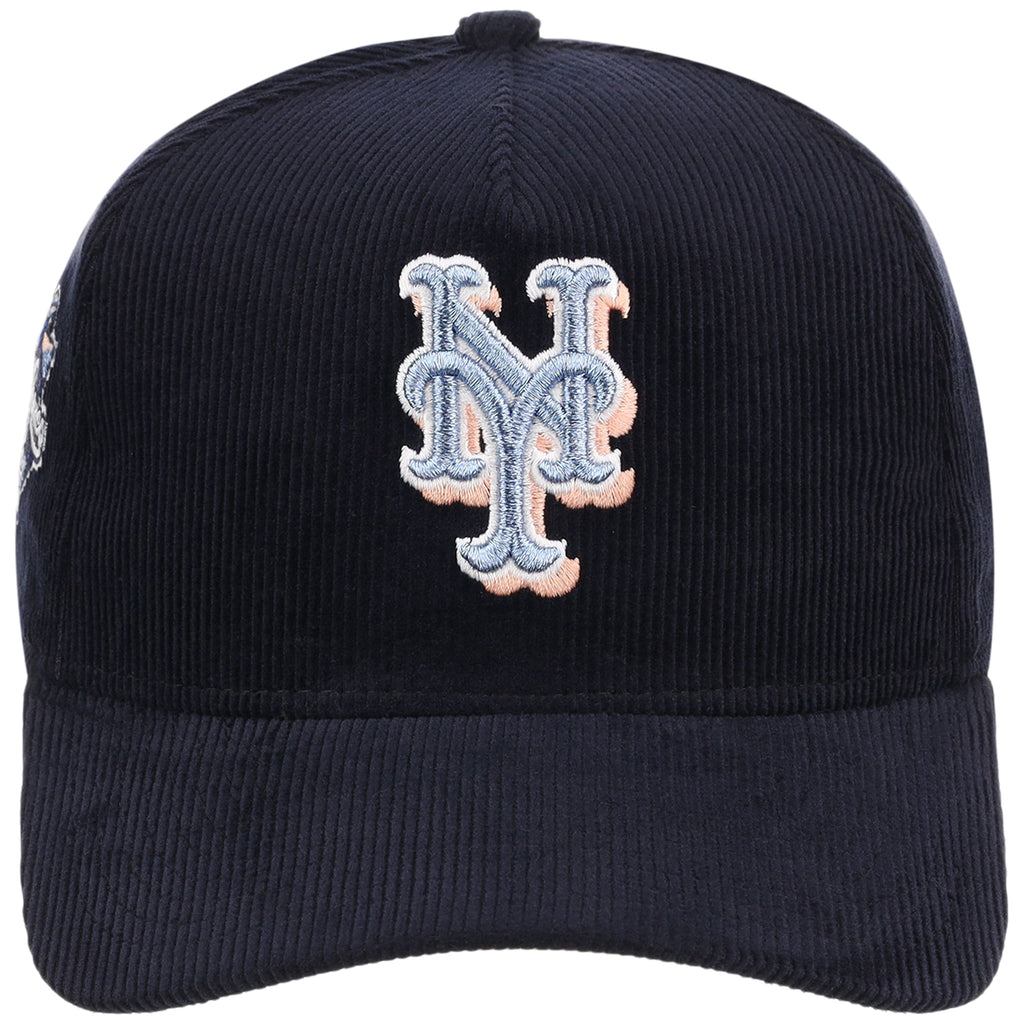 New York Mets MLB Peach Ice Navy Cord New Era 9FORTY A-Frame – 5