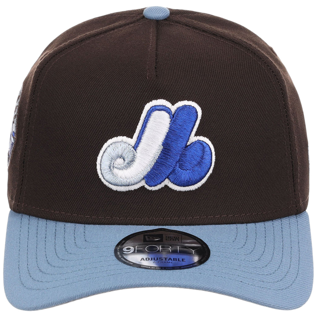 Montreal Expos MLB Driftwood Fade New Era 9FORTY A-Frame