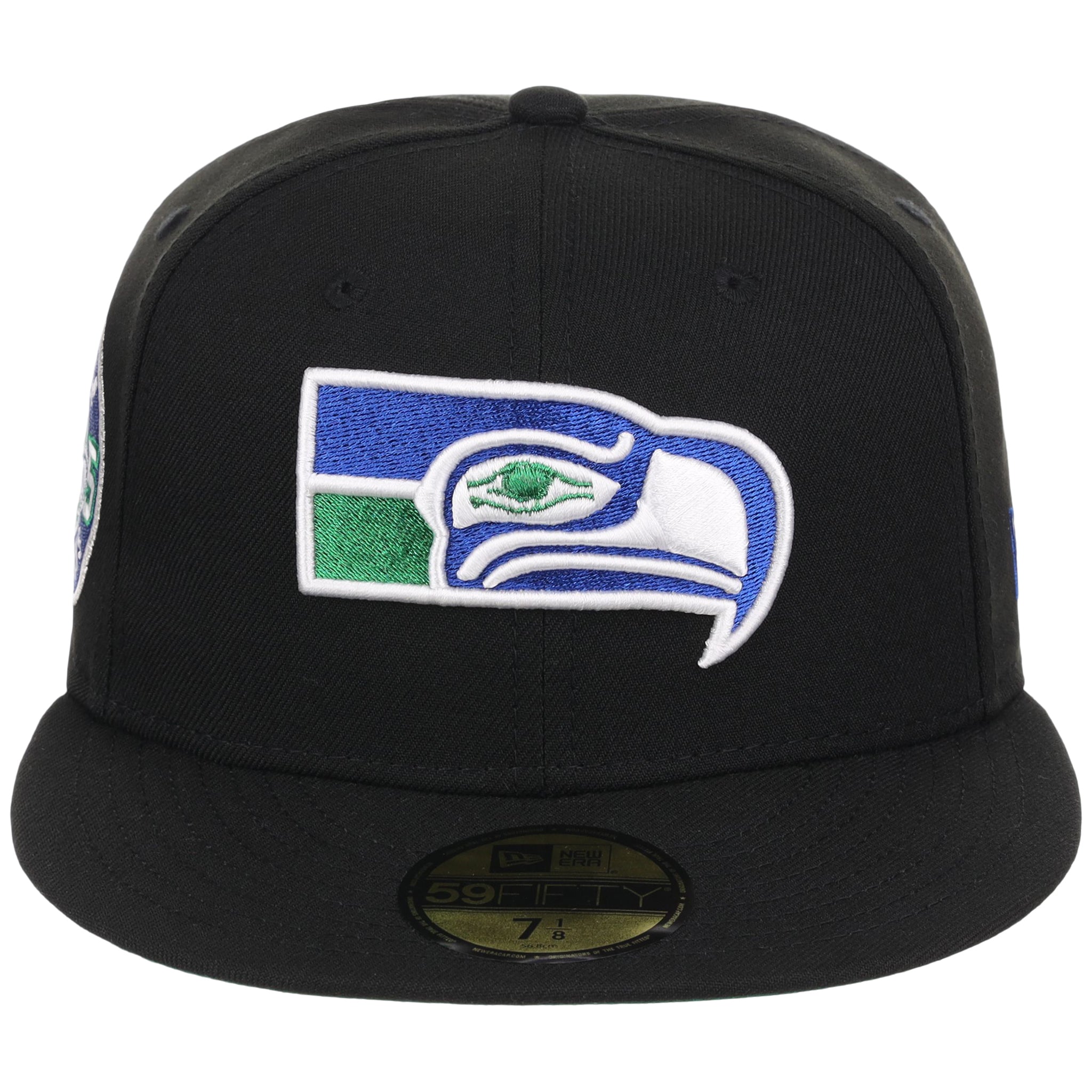 Seattle Seahawks NFL Black Dome New Era 59FIFTY