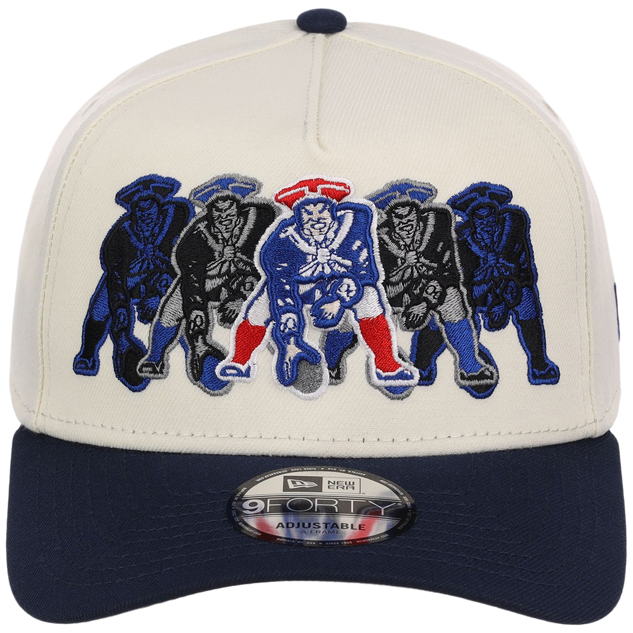 New England Patriots NFL Seismic New Era 9FORTY A-Frame