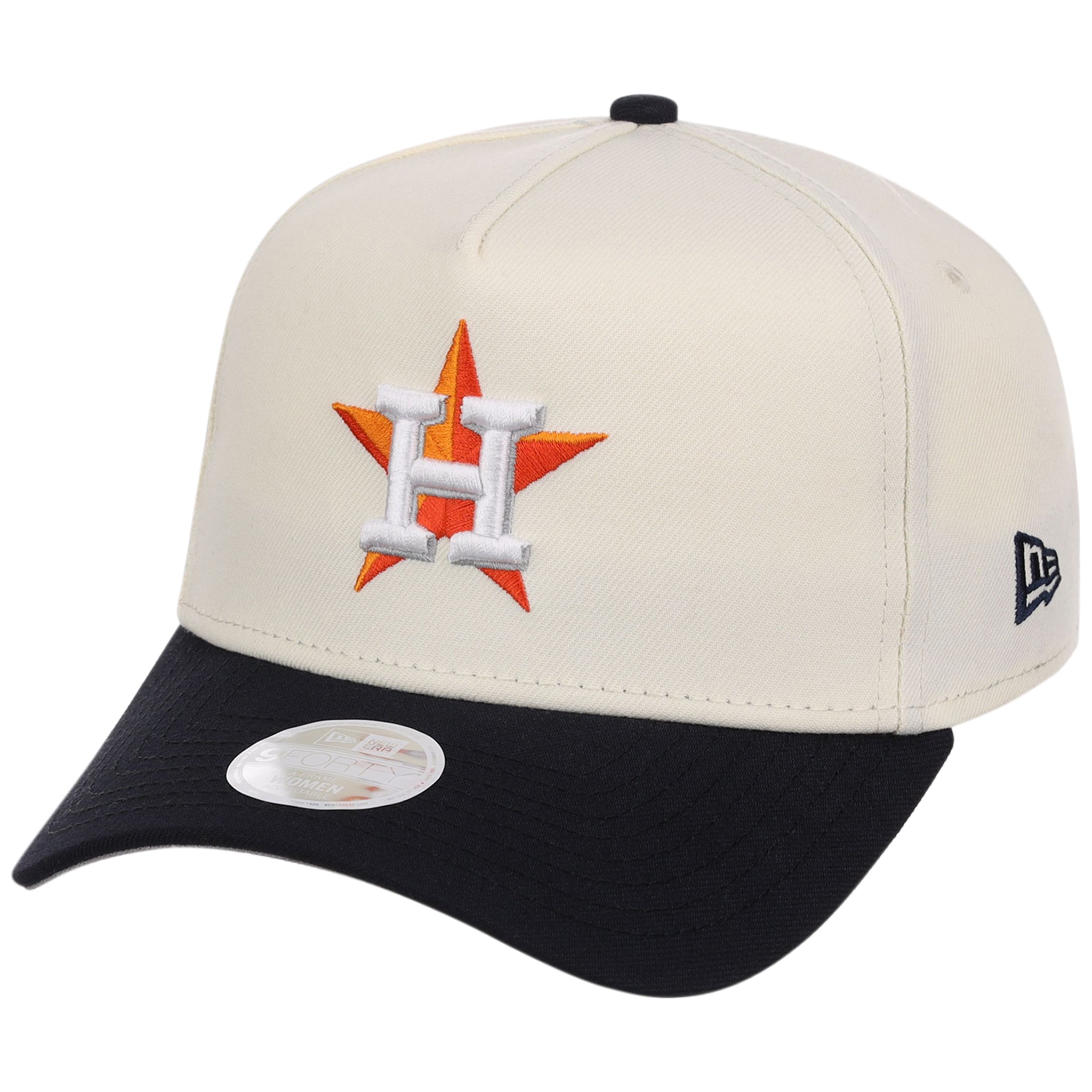 Houston Astros Women's New Era 9FORTY Chrome OTC A-Frame
