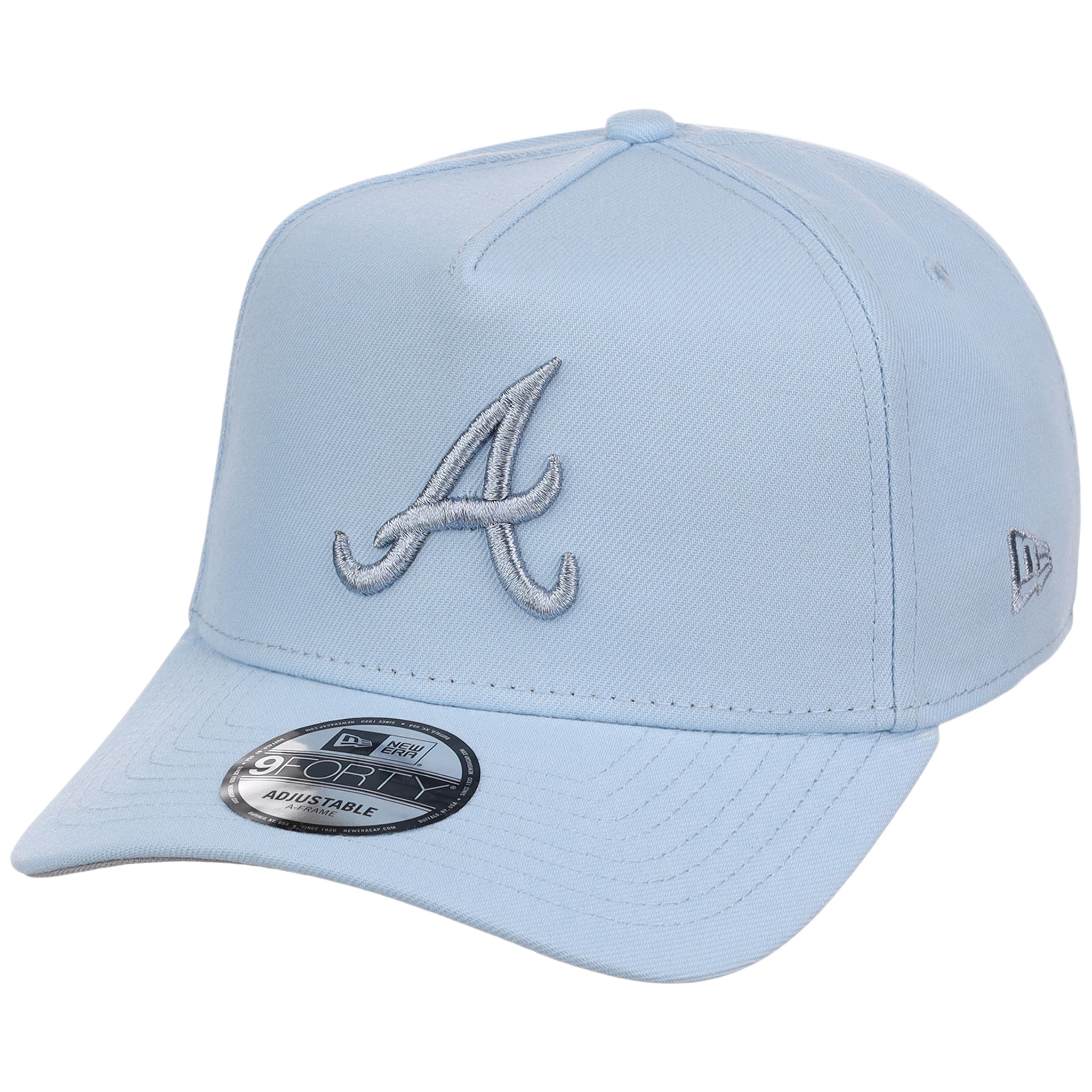 Atlanta Braves MLB Glacial Blue New Era 9FORTY A-Frame