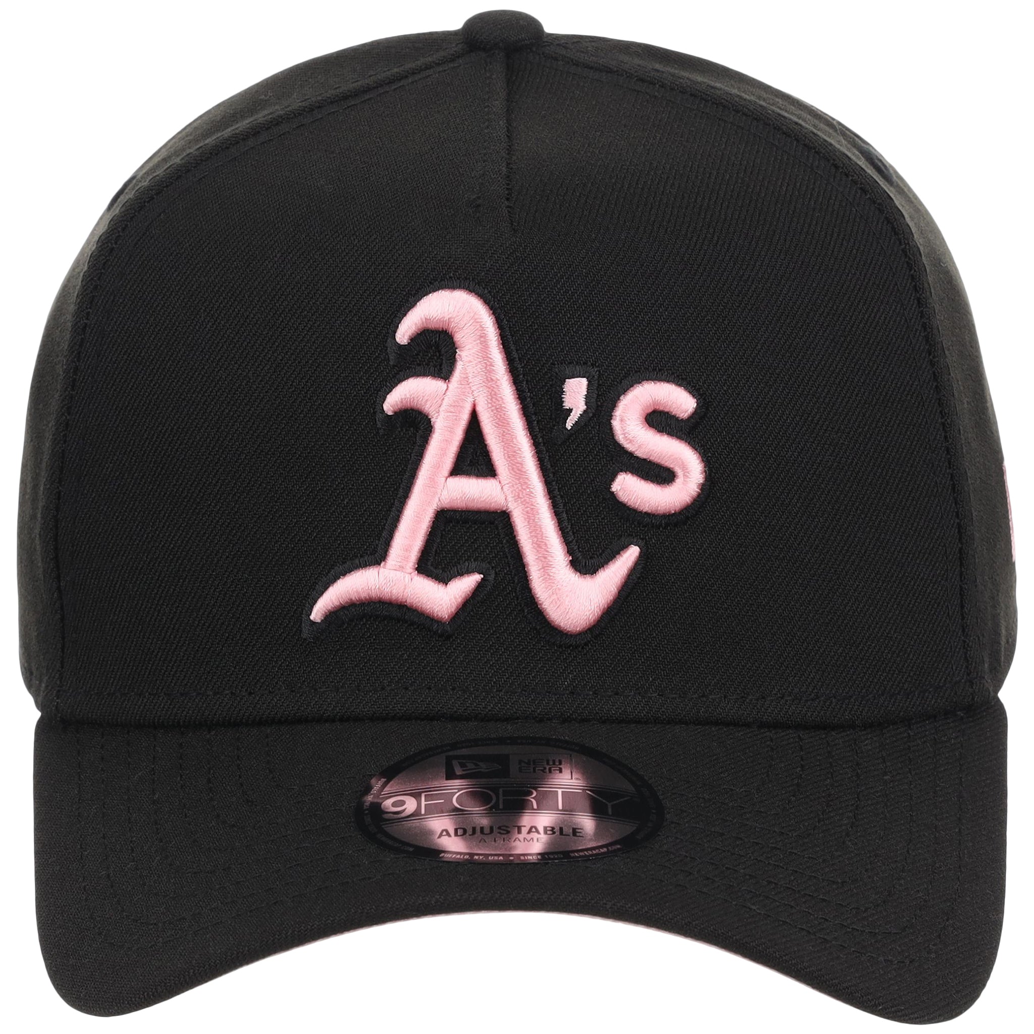 Oakland Athletics MLB Black x Pink FASHION CORE New Era 9FORTY A-Frame