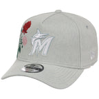 Miami Marlins MLB Denim Flower New Era 9FORTY