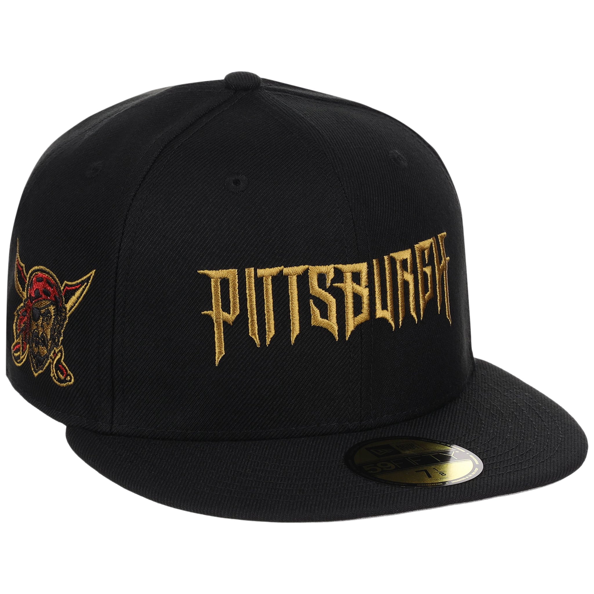 Pittsburgh Pirates MLB City Connect - Black Metallics New Era 59FIFTY