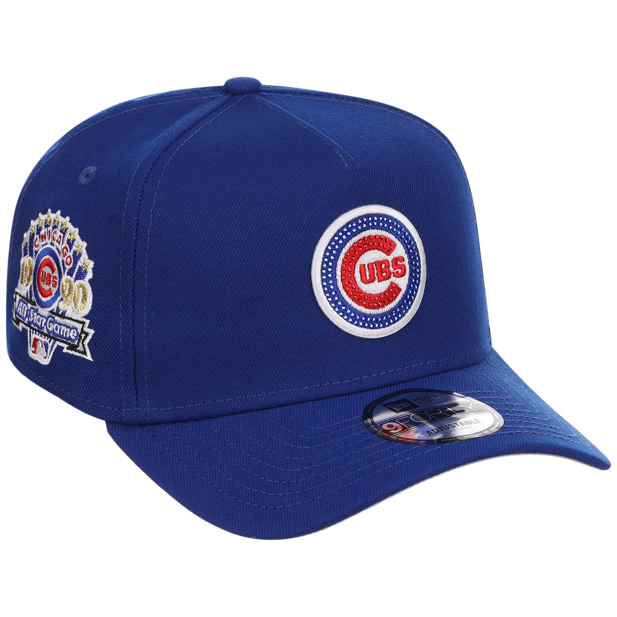 Chicago Cubs MLB Diamond Bling New Era 9FORTY A-Frame