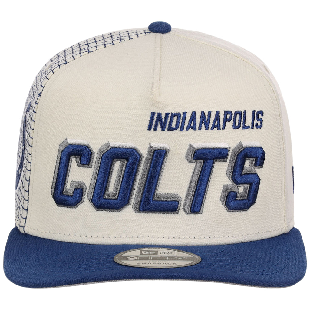 Indianapolis Colts NFL Gridlock New Era 9FIFTY A-Frame