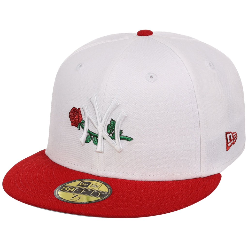 New York Yankees 'Concrete Roses' New Era 59FIFTY (White/Red)