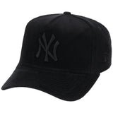 New York Yankees Cord Women's New Era 9FORTY A-Frame