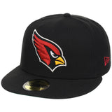 Arizona Cardinals NFL Black Dome New Era 59FIFTY
