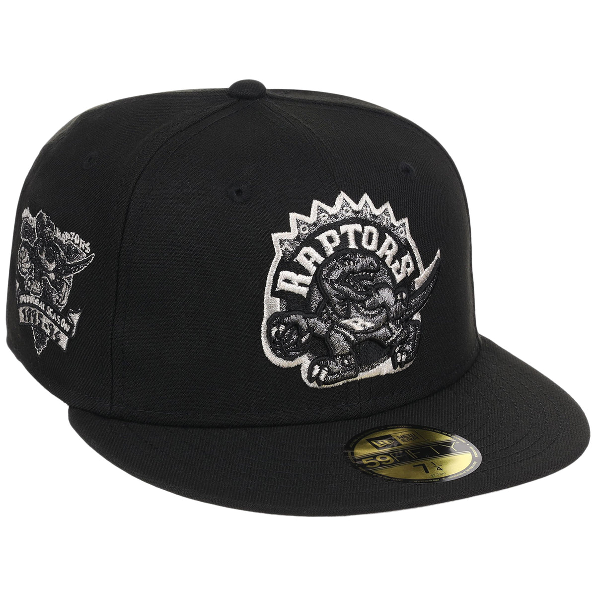 Toronto Raptors NBA Liquid Titanium New Era 59FIFTY