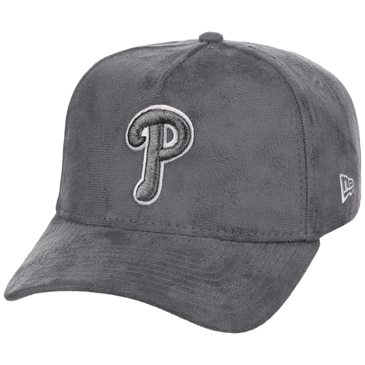 Philadelphia Phillies MLB Gray x Suede FASHION CORE New Era 9FORTY A-Frame