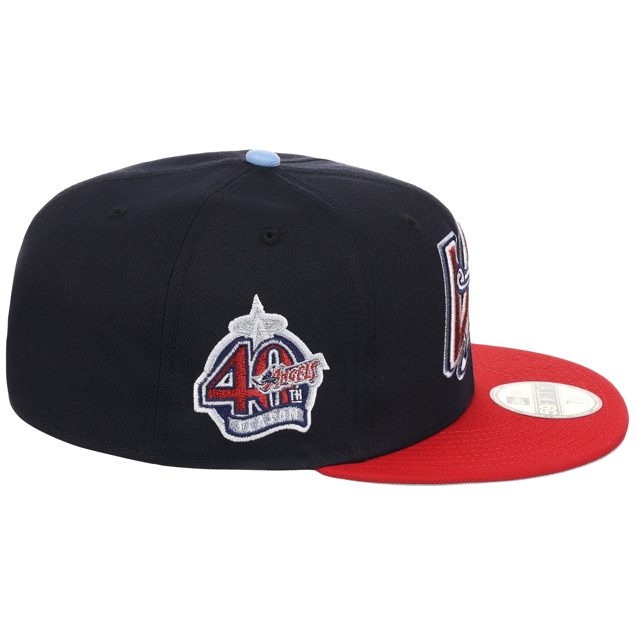 Anaheim Angels Friday Flux New Era 59FIFTY (Navy/Red)