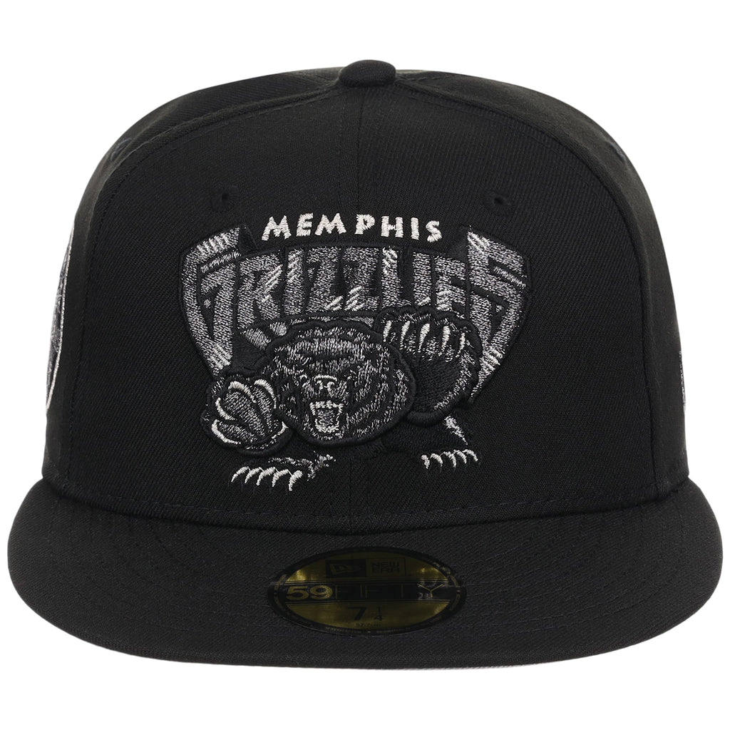 Memphis Grizzlies NBA Liquid Titanium New Era 59FIFTY