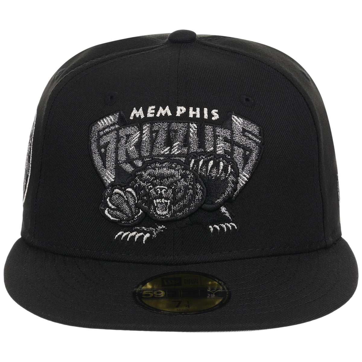 Memphis Grizzlies NBA Liquid Titanium New Era 59FIFTY