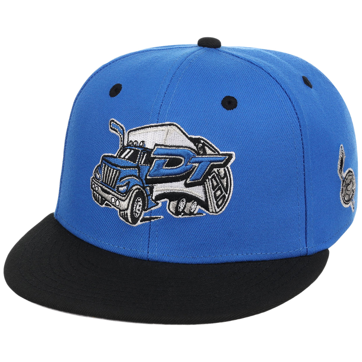 Danbury Trashers Logo Fitted (Blue/Black) - The Danbury Trashers Collection