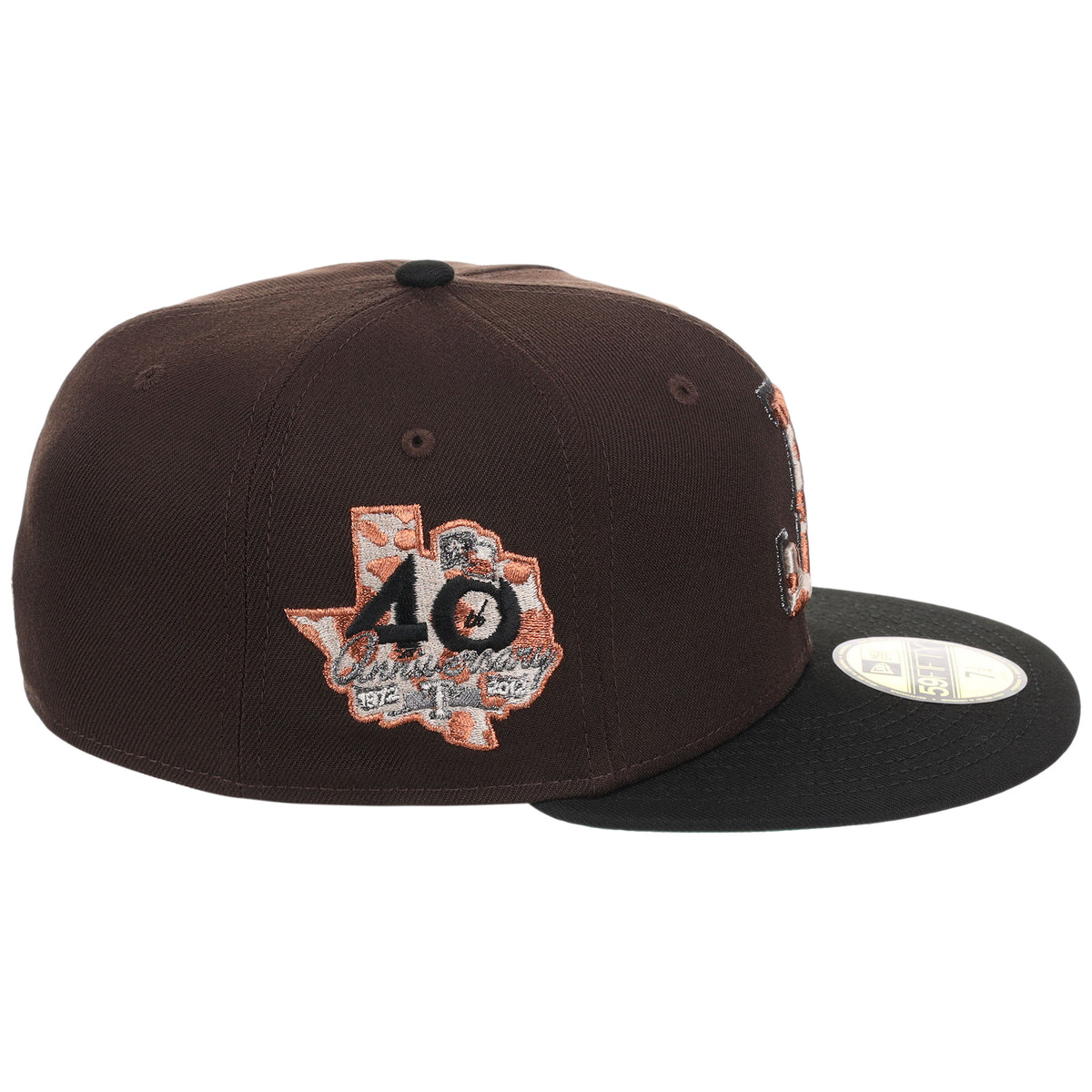 Texas Rangers Lone Star Livestock New Era 59FIFTY (Dark Brown/Black)