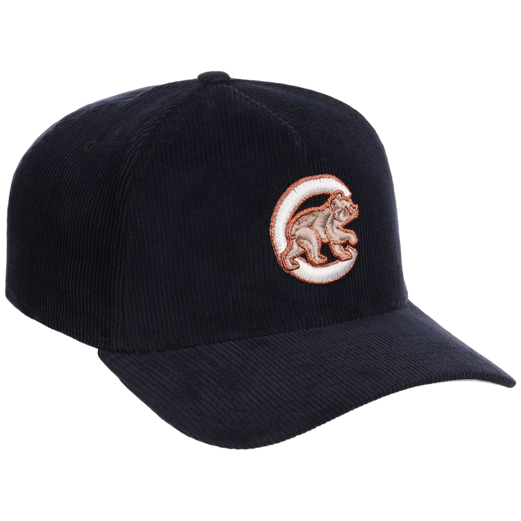 Chicago Cubs MLB Navy Cord FASHION CORE New Era 9FORTY A-Frame