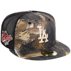 Los Angeles Dodgers MLB Black Realtree Trucker New Era 59FIFTY