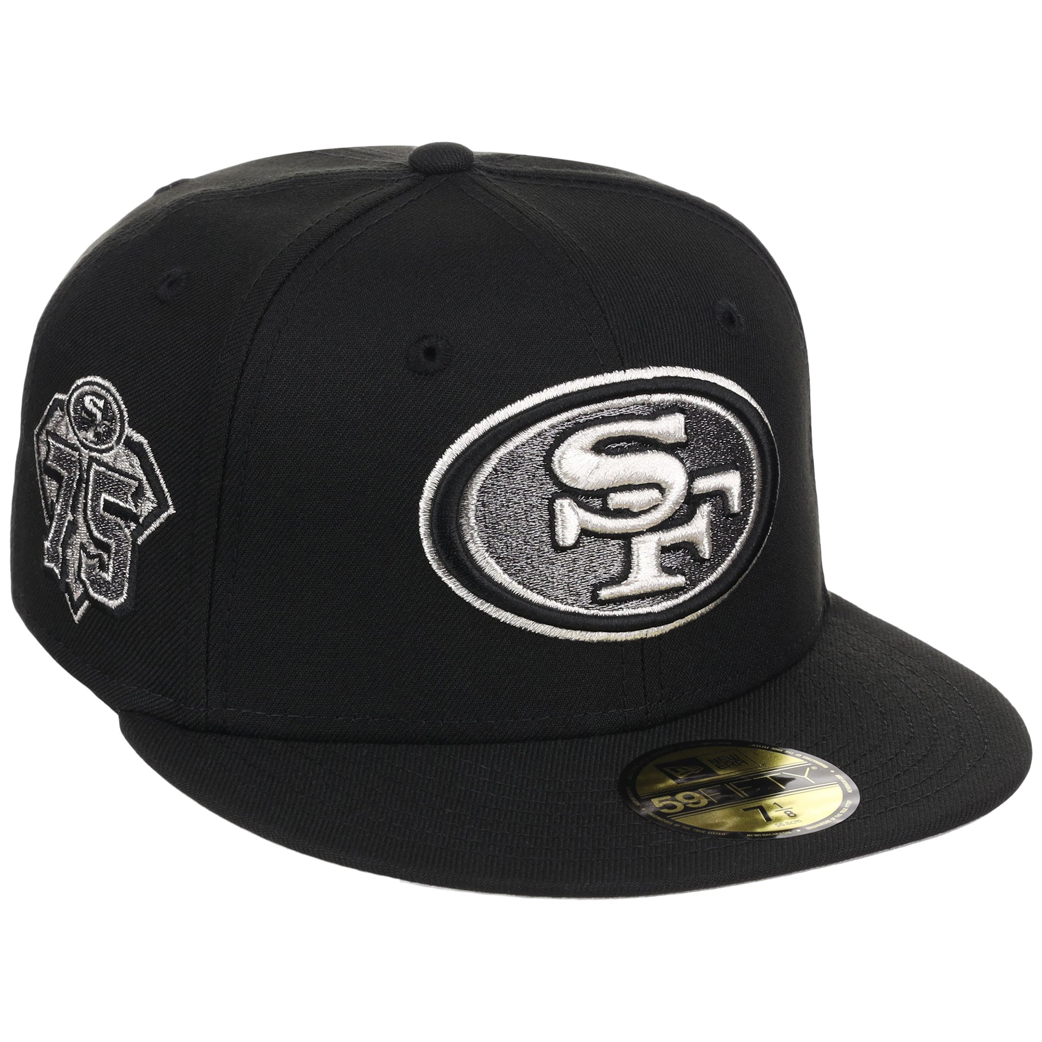 San Francisco 49Ers NFL Liquid Titanium New Era 59FIFTY
