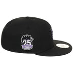 Sacramento Kings NBA Black Dome New Era 59FIFTY