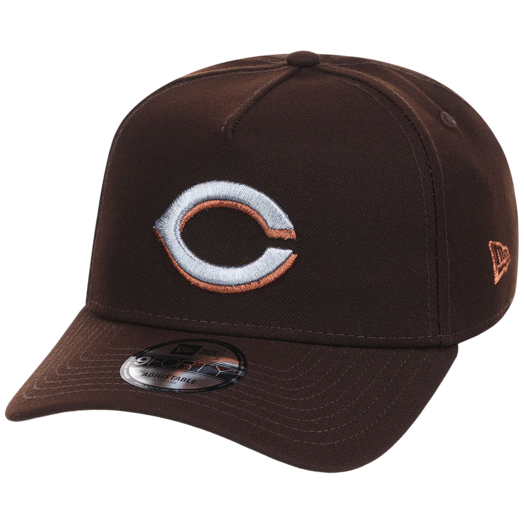 Cincinnati Reds MLB Frosted Bark New Era 9FORTY A-Frame