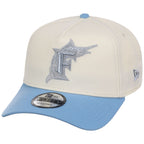 Miami Marlins MLB Chrome x Sky FASHION CORE New Era 9FORTY A-Frame