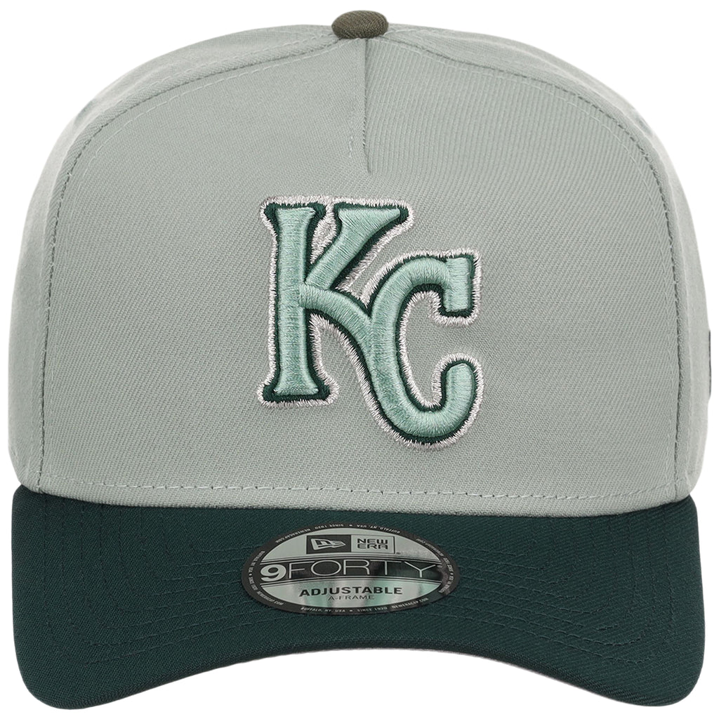 Kansas City Royals MLB Everest x Dark Green FASHION CORE New Era 9FORTY A-Frame